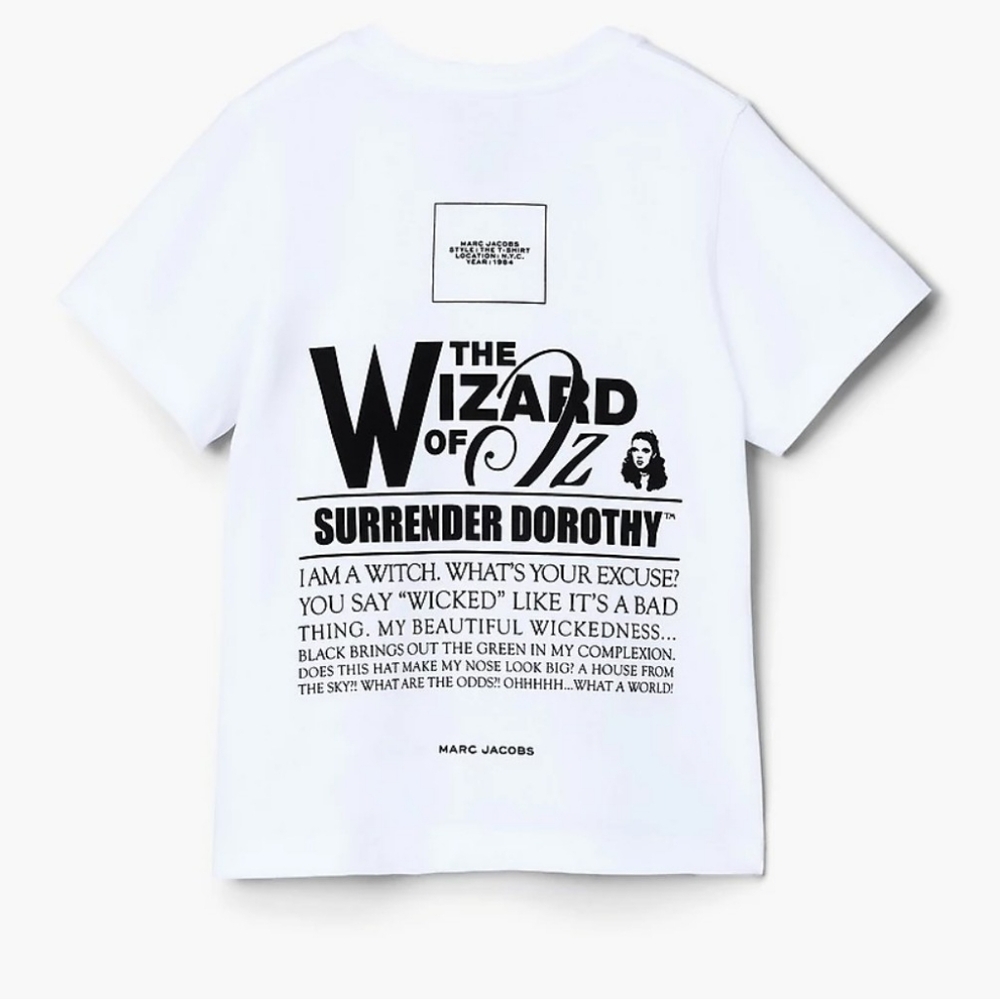 🧙‍♀️HOST PICK🧙‍♀️New Marc Jacobs The Wizard Of Oz Slim Tee, size L - Picture 2 of 10